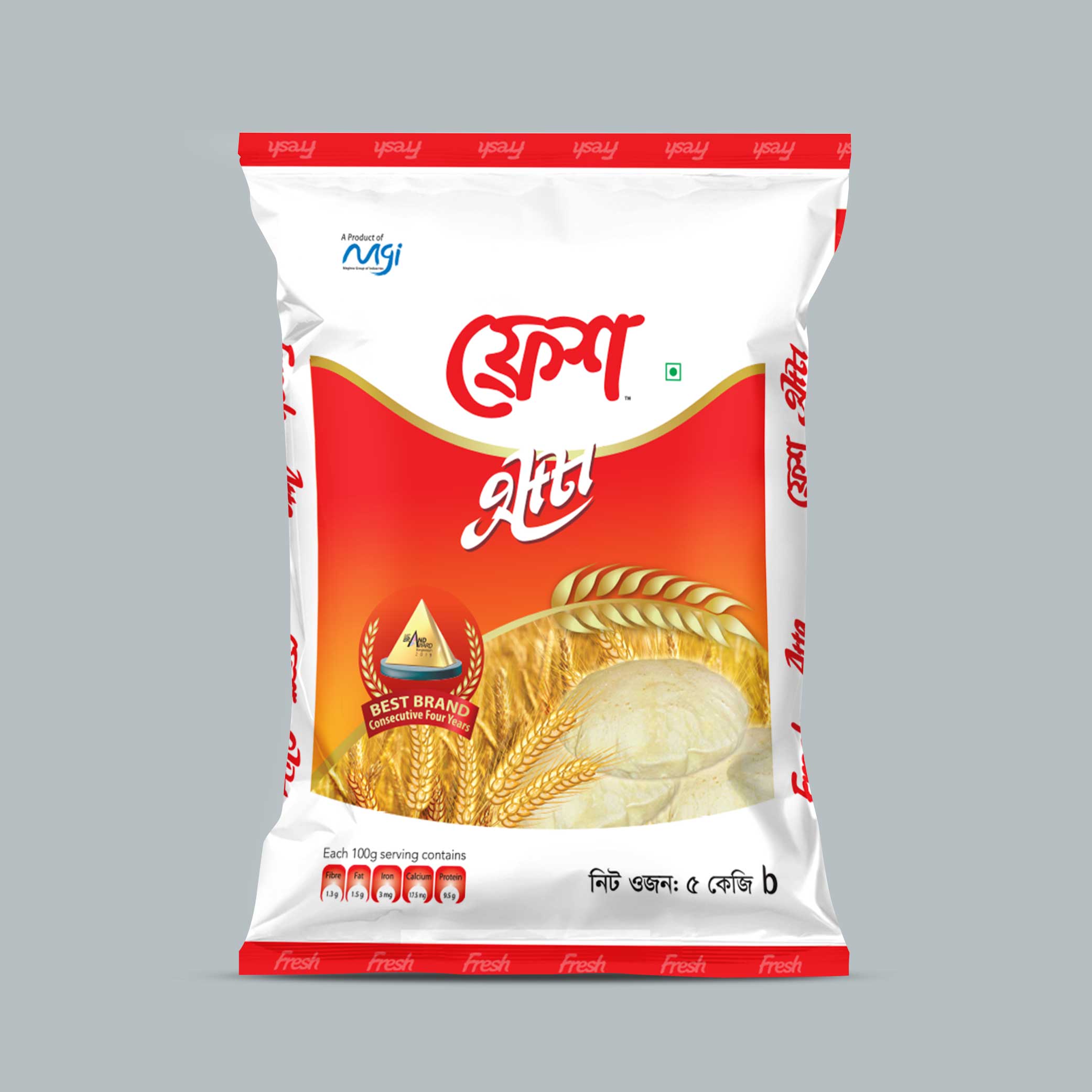 ফ্রেশ আটা ৫ কেজি