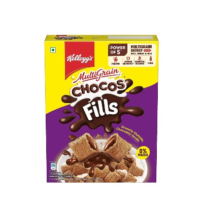 Kellogg's Chocos Fills Chocolate Breakfast Cereal